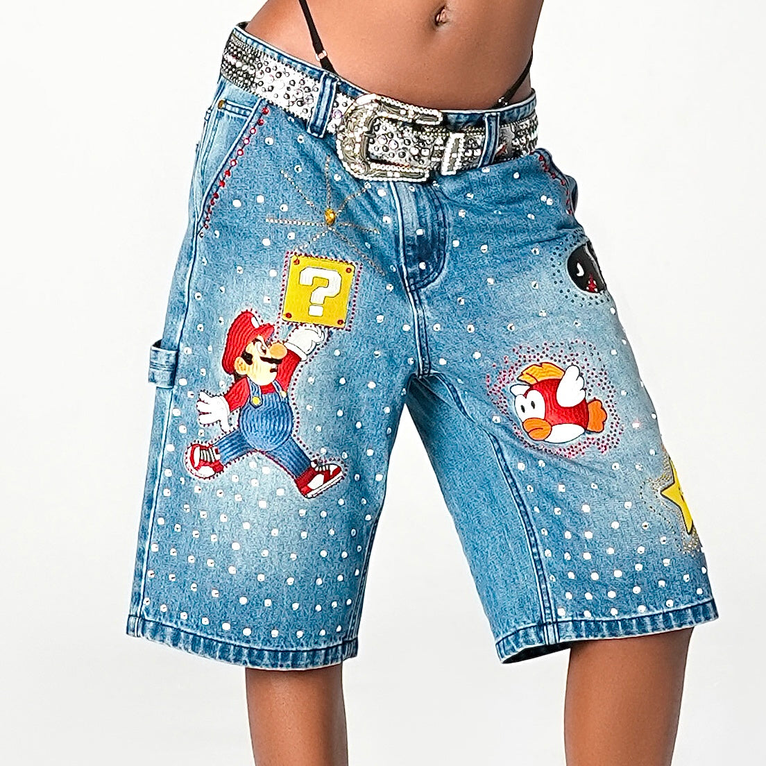 SAVAGE SPACE MARIO SHORTS